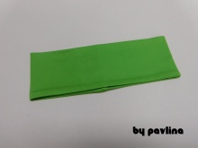 Unisex funkční čelenka - Zelená