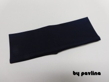 Unisex funkční čelenka - Tmavě modrá