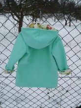 Dívčí softshellový kabátek
