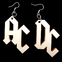 Náušnice AC DC