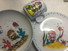 Dětský porcelánový set